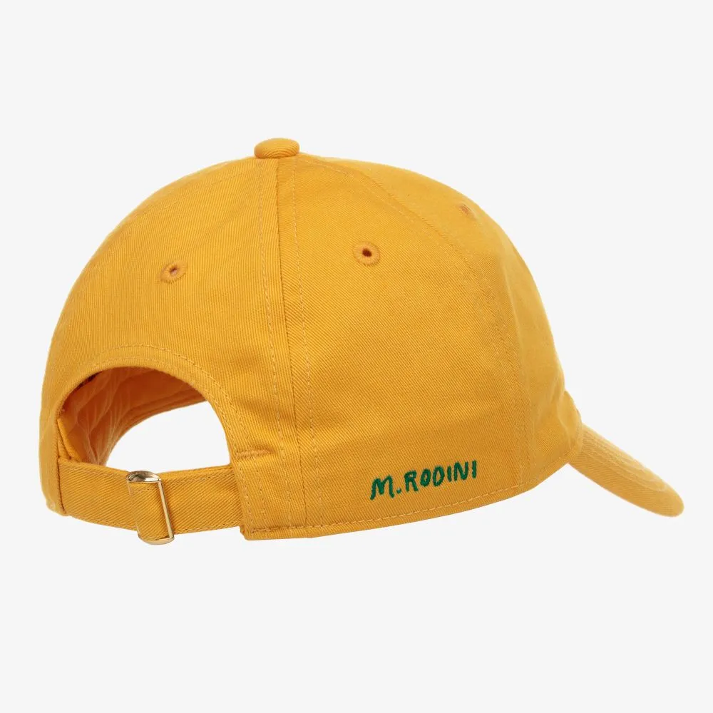 Yellow Cotton Baseball Cap